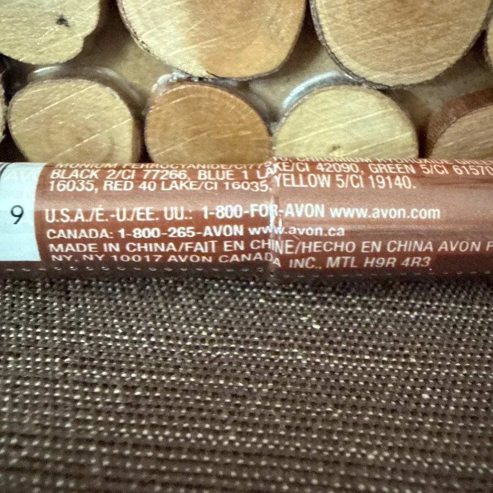 Avon GLOW 2 in 1 EYE PENCIL 2 Sided BIG Eyeshadow Crayons‎ NOS P908 CORAL CRUSH